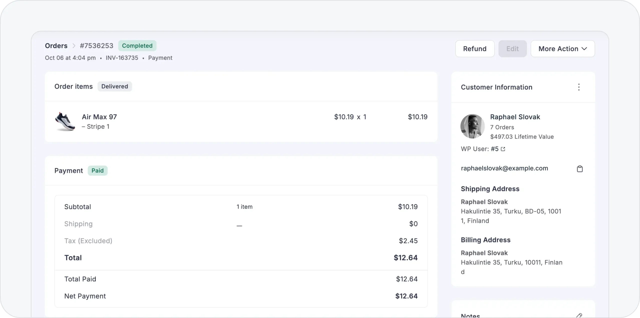 Orders Management